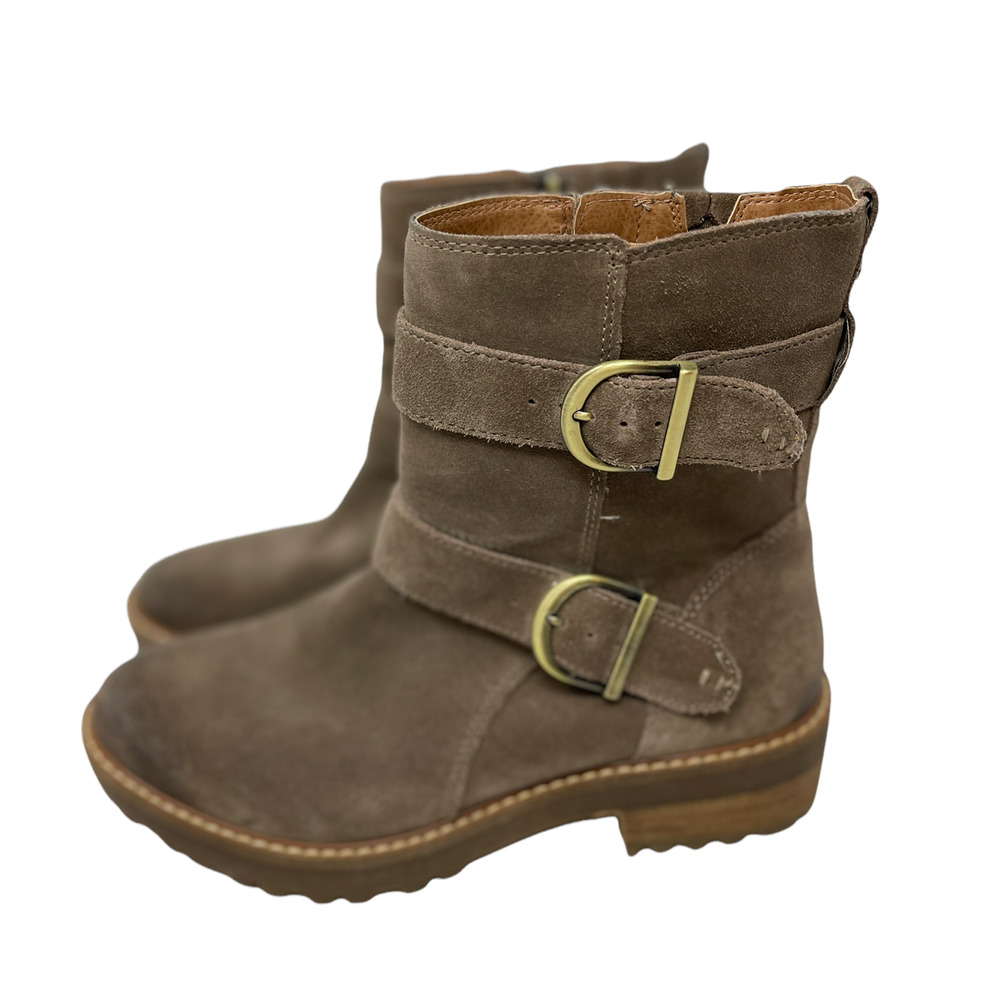 Per Una Suede Ankle Boots Size: 3 1/2